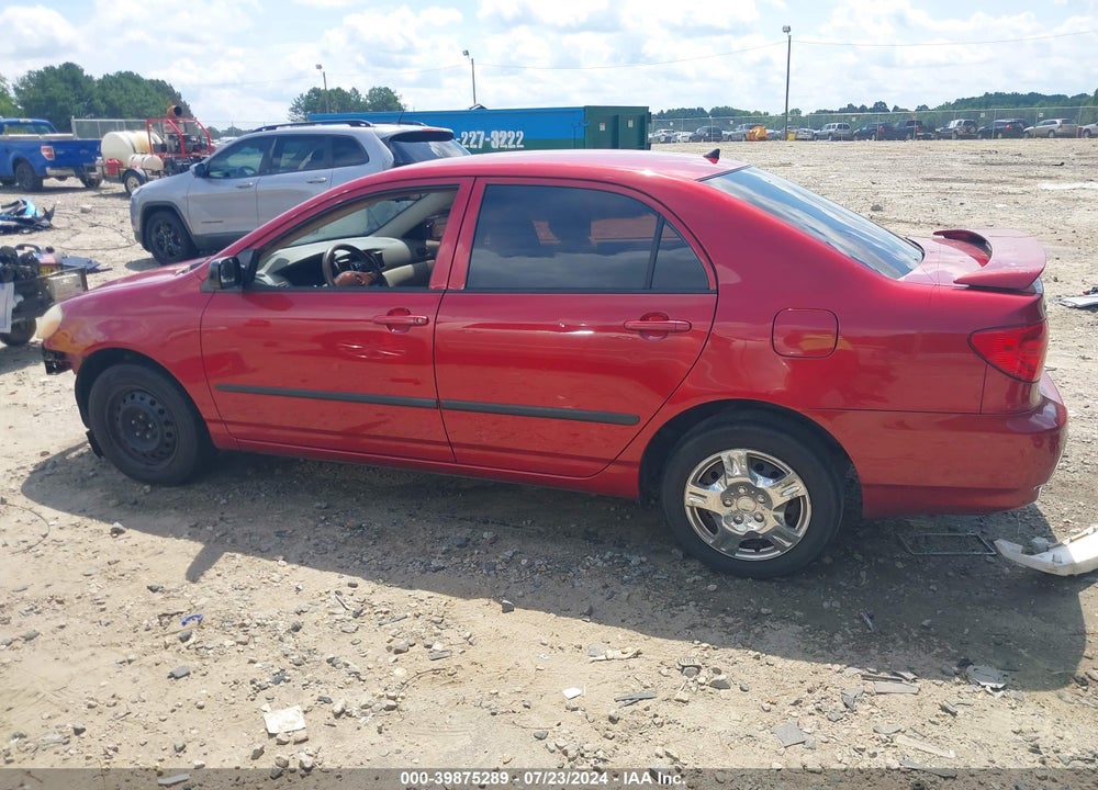 2006 TOYOTA COROLLA CE VIN: JTDBR32E960095384