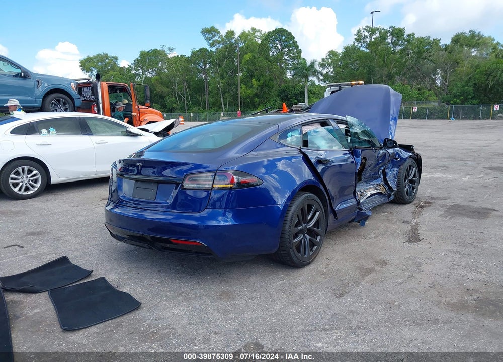 2022 TESLA MODEL S DUAL MOTOR ALL-WHEEL DRIVE VIN: 5YJSA1E56NF490615