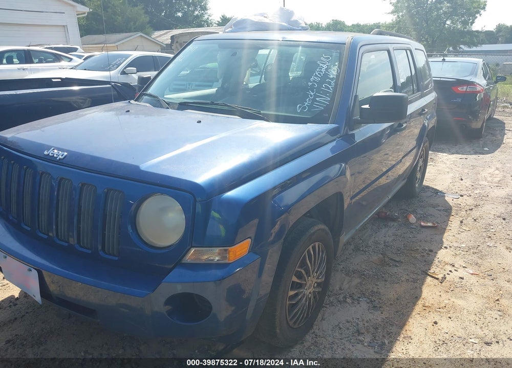 2009 JEEP PATRIOT SPORT VIN: 1J4FT28A09D122495
