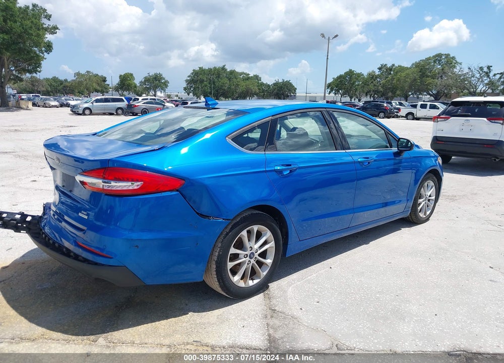 2020 FORD FUSION SE VIN: 3FA6P0HD4LR219020