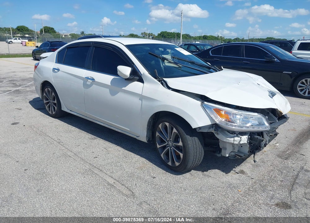 2015 HONDA ACCORD SPORT VIN: 1HGCR2F57FA242192
