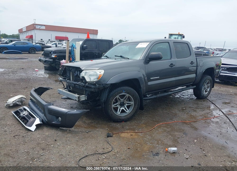 2014 TOYOTA TACOMA BASE V6 VIN: 3TMLU4EN9EM148035