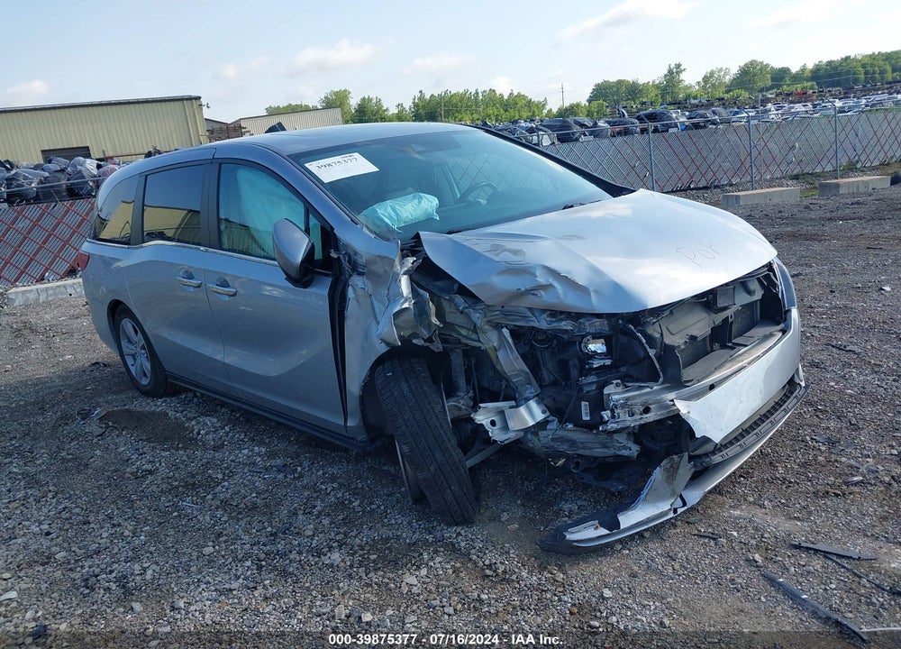 2019 HONDA ODYSSEY EX-L VIN: 5FNRL6H70KB132831