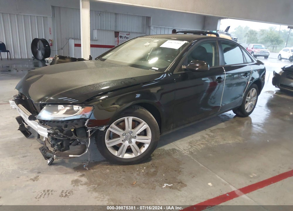 2011 AUDI A4 2.0T PREMIUM VIN: WAUAFAFL1BN051732