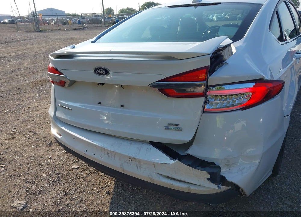 2019 FORD FUSION SE VIN: 3FA6P0HD1KR250577