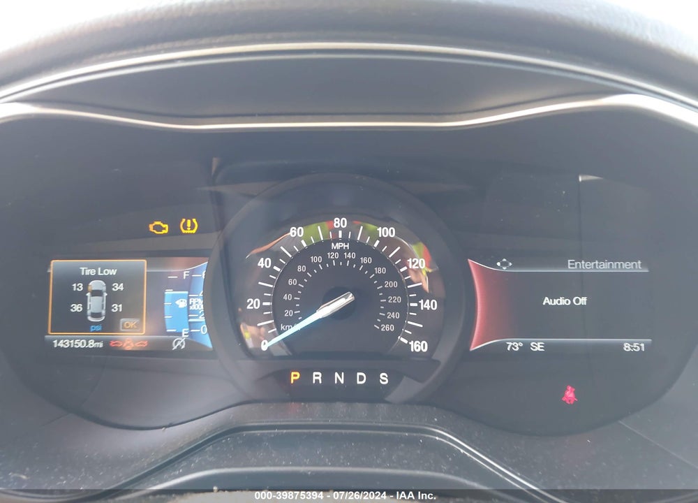 2019 FORD FUSION SE VIN: 3FA6P0HD1KR250577