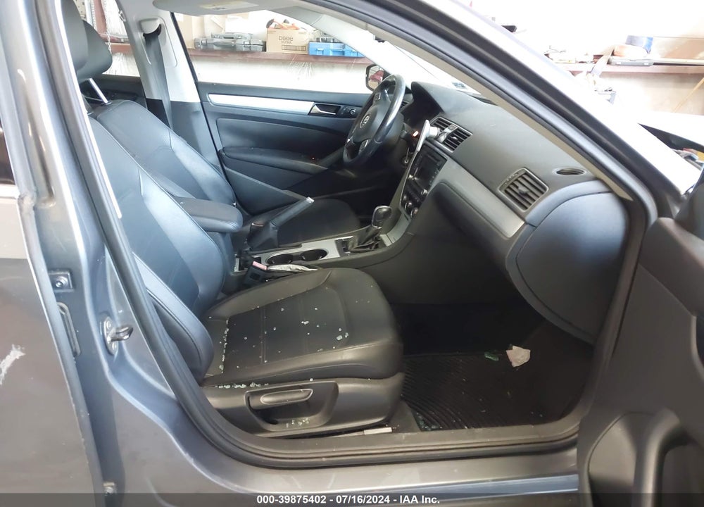 2013 VOLKSWAGEN PASSAT 2.5L SE VIN: 1VWBP7A3XDC111534