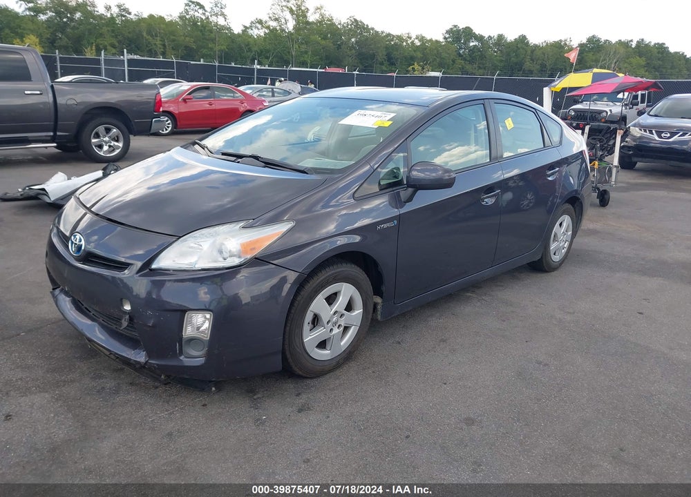 2010 TOYOTA PRIUS II VIN: JTDKN3DU5A0172731