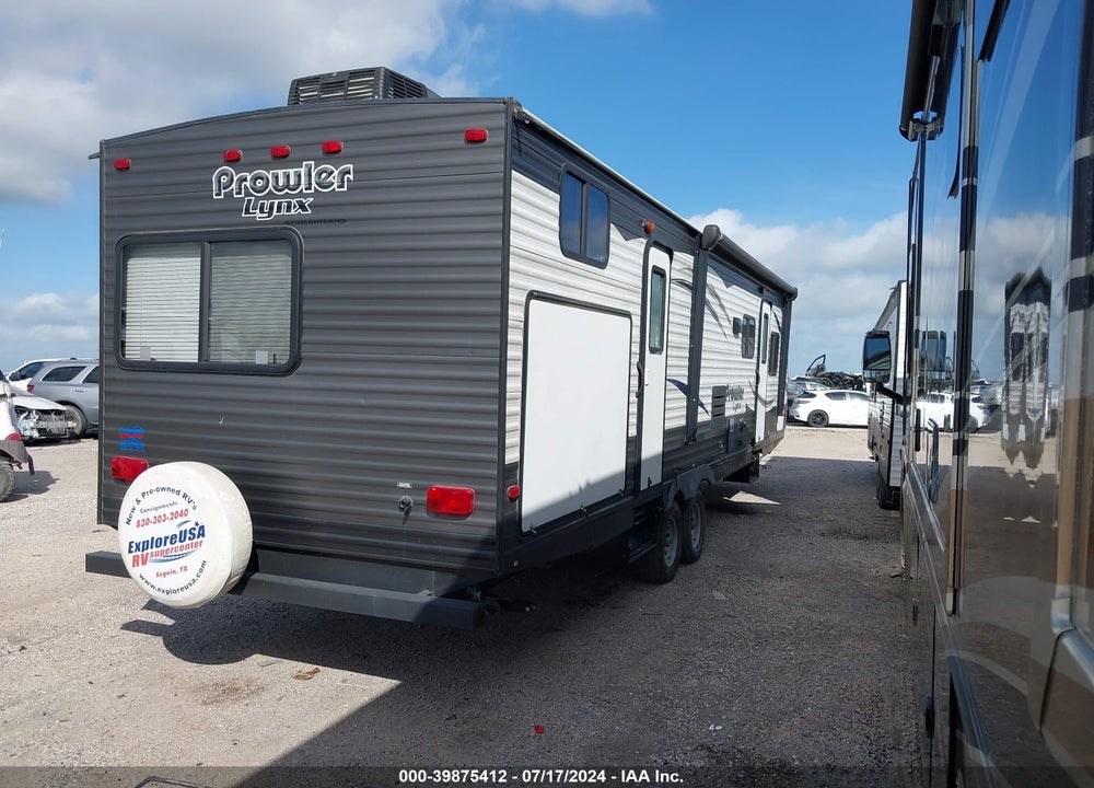 2017 HEARTLAND PROWLER LYNX M-31LX VIN: 5SFPB3527HE322764
