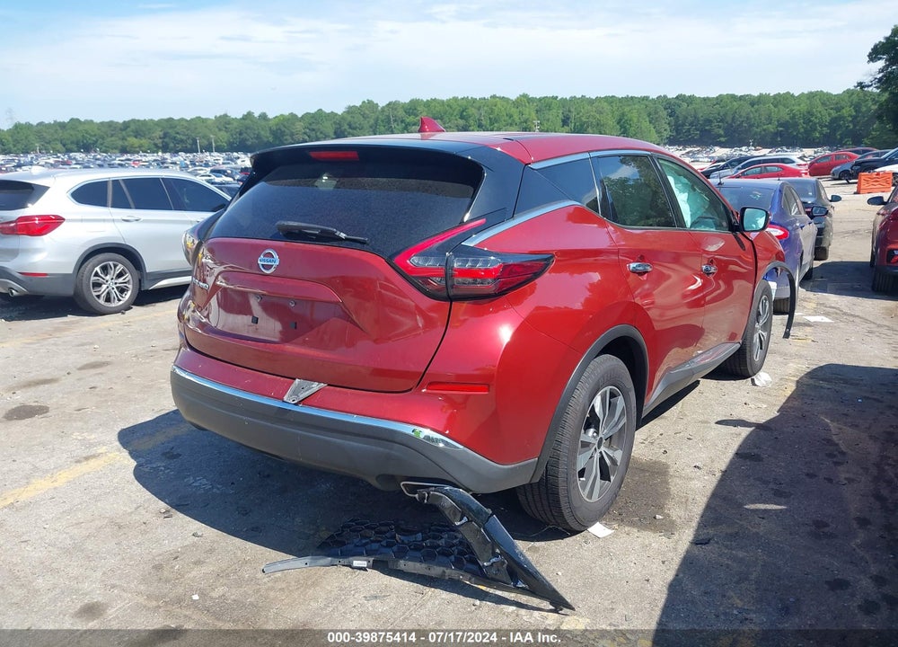 2019 NISSAN MURANO S VIN: 5N1AZ2MJXKN139501