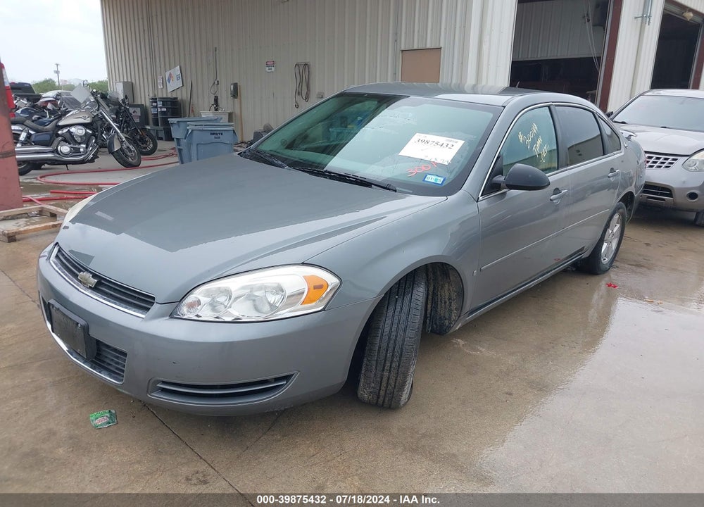 2008 CHEVROLET IMPALA LT VIN: 2G1WT58K281300149