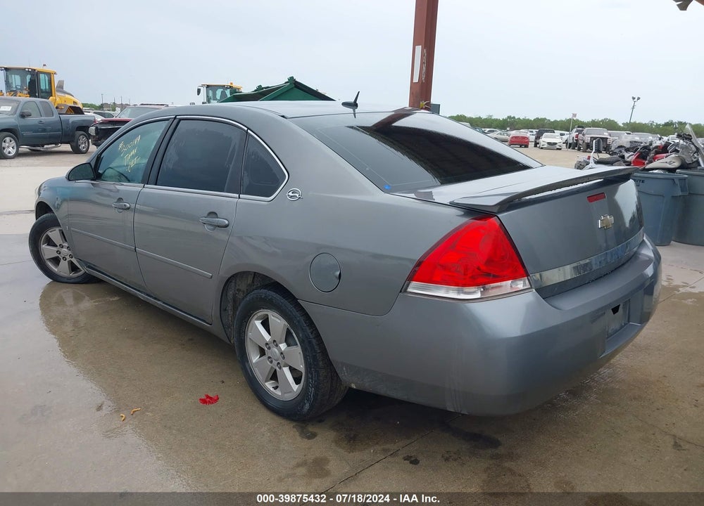 2008 CHEVROLET IMPALA LT VIN: 2G1WT58K281300149