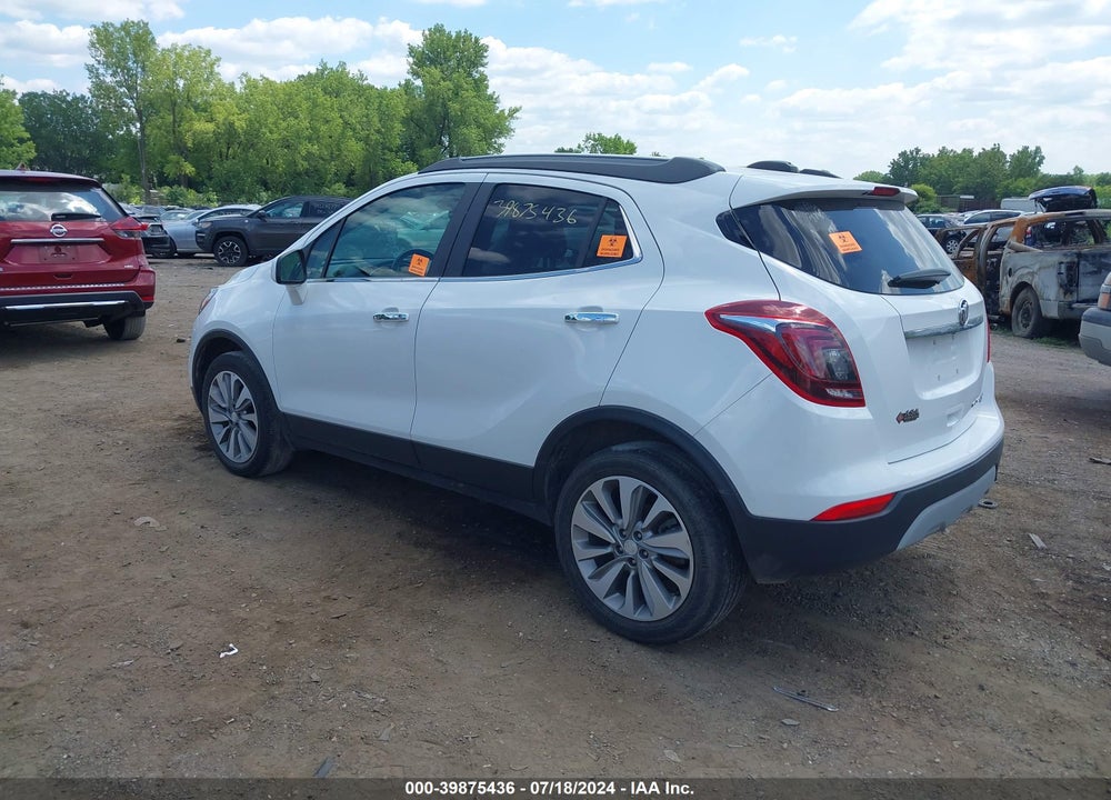 2020 BUICK ENCORE AWD PREFERRED VIN: KL4CJESB9LB041719
