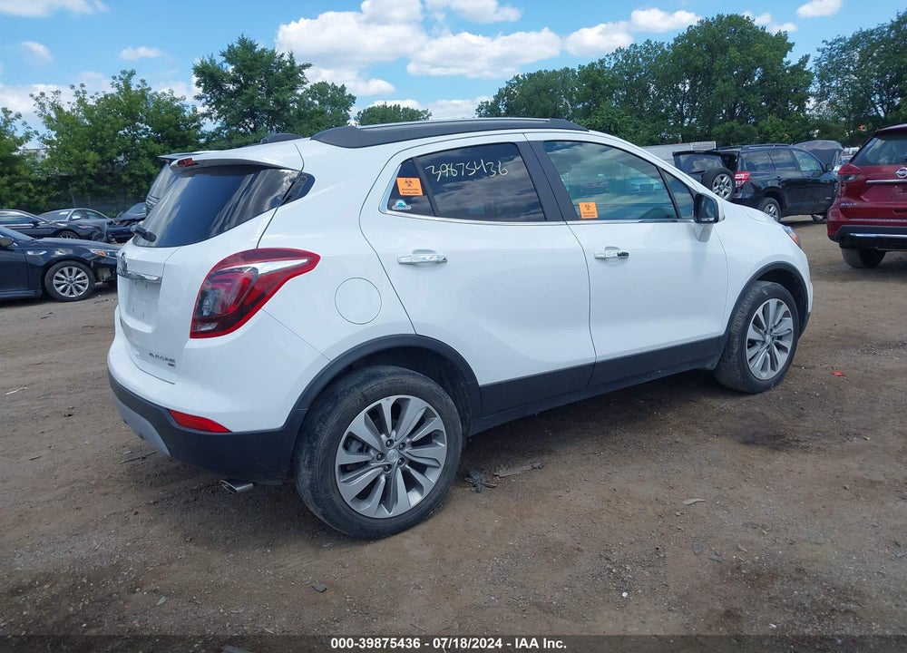 2020 BUICK ENCORE AWD PREFERRED VIN: KL4CJESB9LB041719