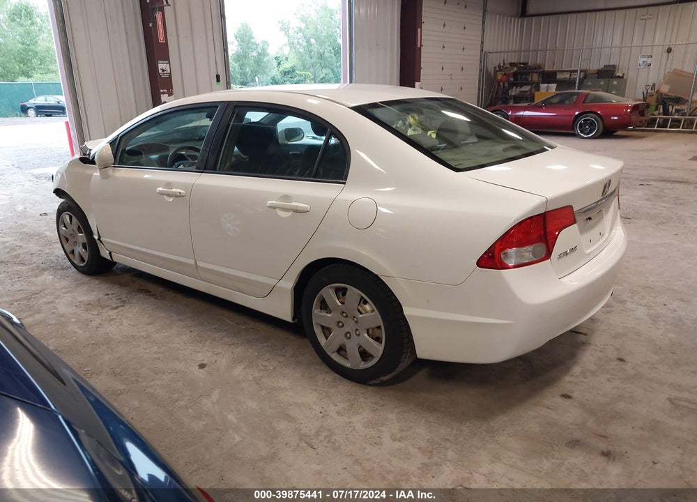 2011 HONDA CIVIC LX VIN: 19XFA1F55BE001218