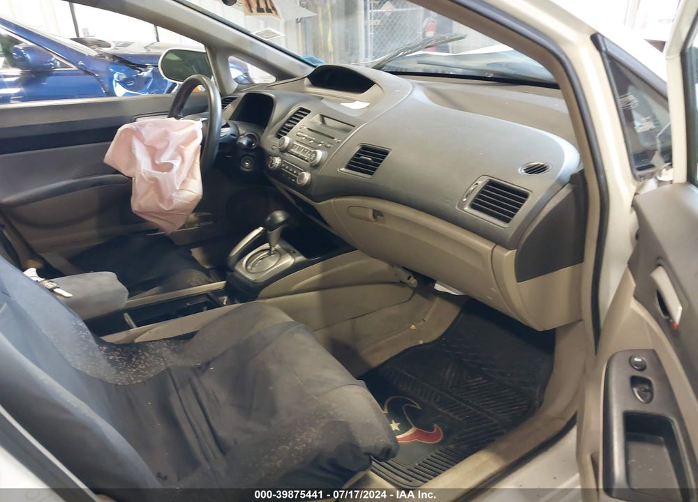 2011 HONDA CIVIC LX VIN: 19XFA1F55BE001218