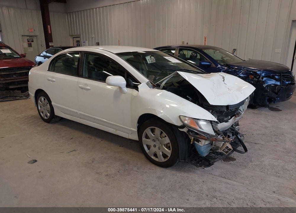 2011 HONDA CIVIC LX VIN: 19XFA1F55BE001218