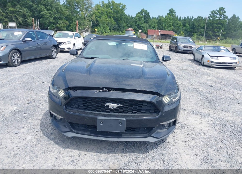 2016 FORD MUSTANG ECOBOOST PREMIUM VIN: 1FATP8UH4G5318651
