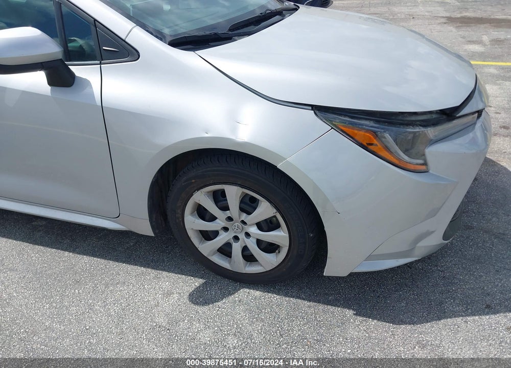 2021 TOYOTA COROLLA LE VIN: 5YFEPMAE8MP258006