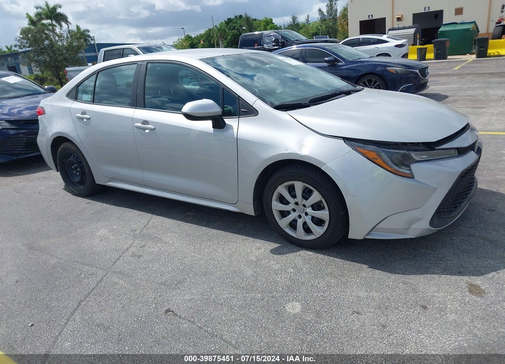 2021 TOYOTA COROLLA LE VIN: 5YFEPMAE8MP258006