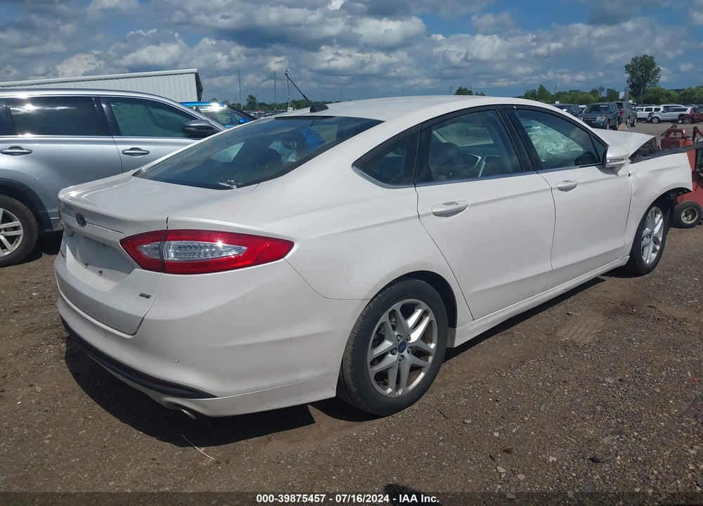 2015 FORD FUSION SE VIN: 3FA6P0H7XFR159243