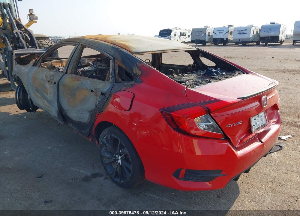 2020 HONDA CIVIC VIN: 2HGFC2E88LH515454