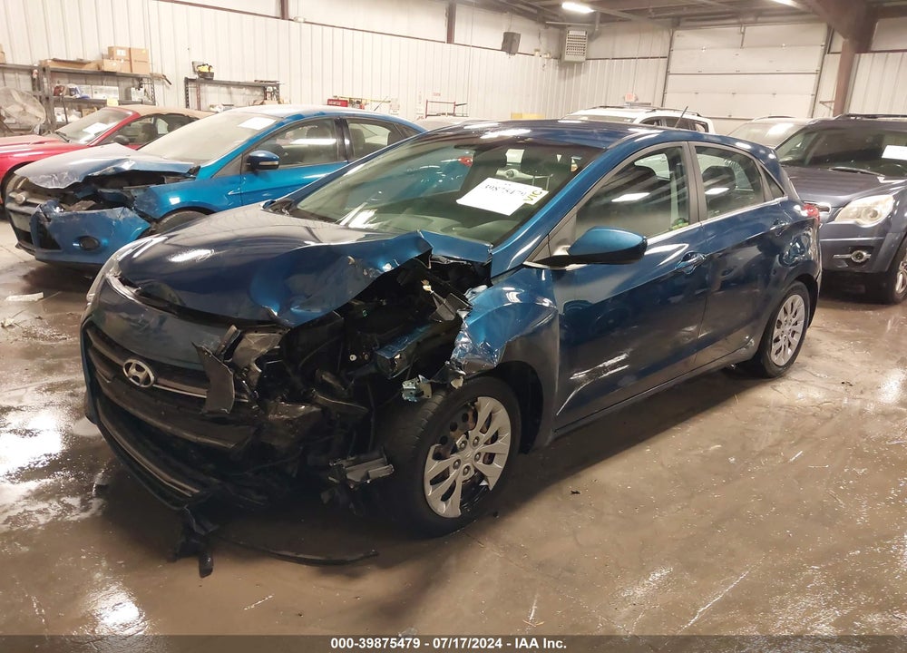 2016 HYUNDAI ELANTRA GT VIN: KMHD35LH1GU318666
