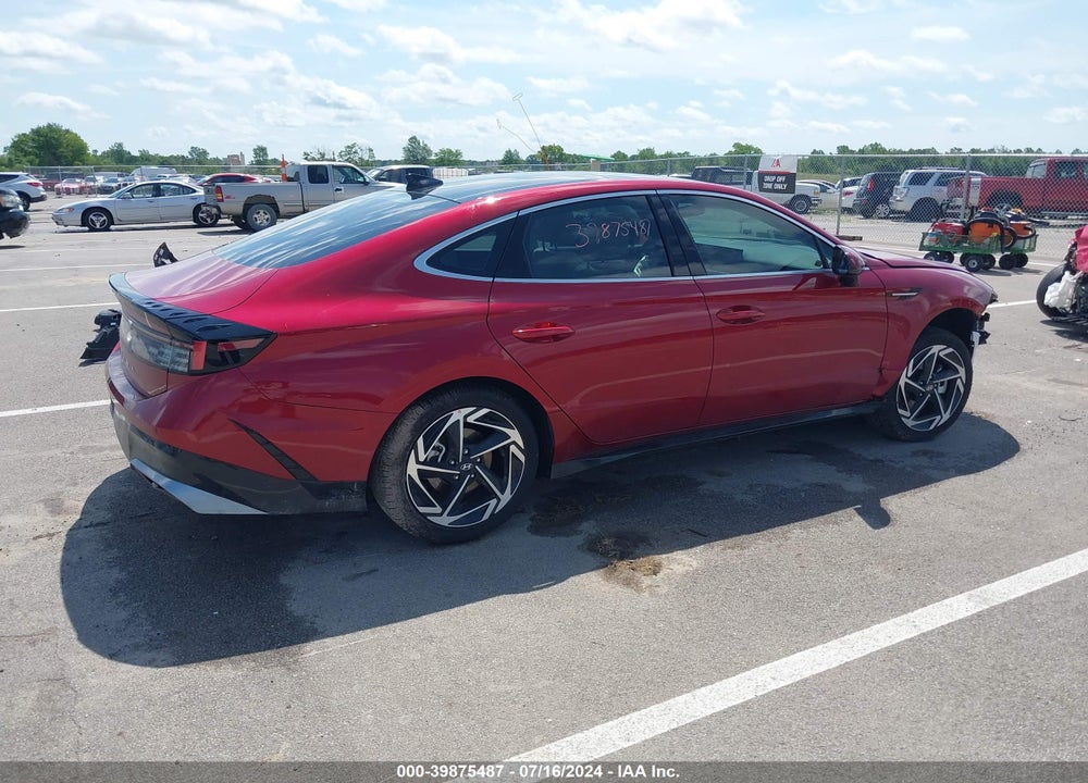 2024 HYUNDAI SONATA SEL VIN: KMHL14JA5RA366757