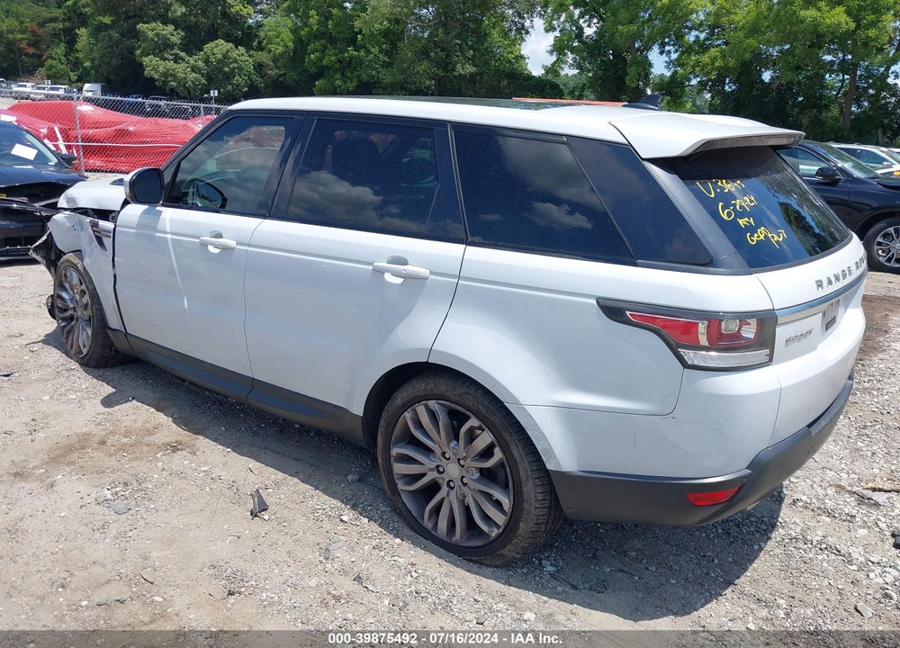 2016 LAND ROVER RANGE ROVER SPORT 3.0L V6 TURBOCHARGED DIESEL SE TD6 VIN: SALWG2KF0GA103645
