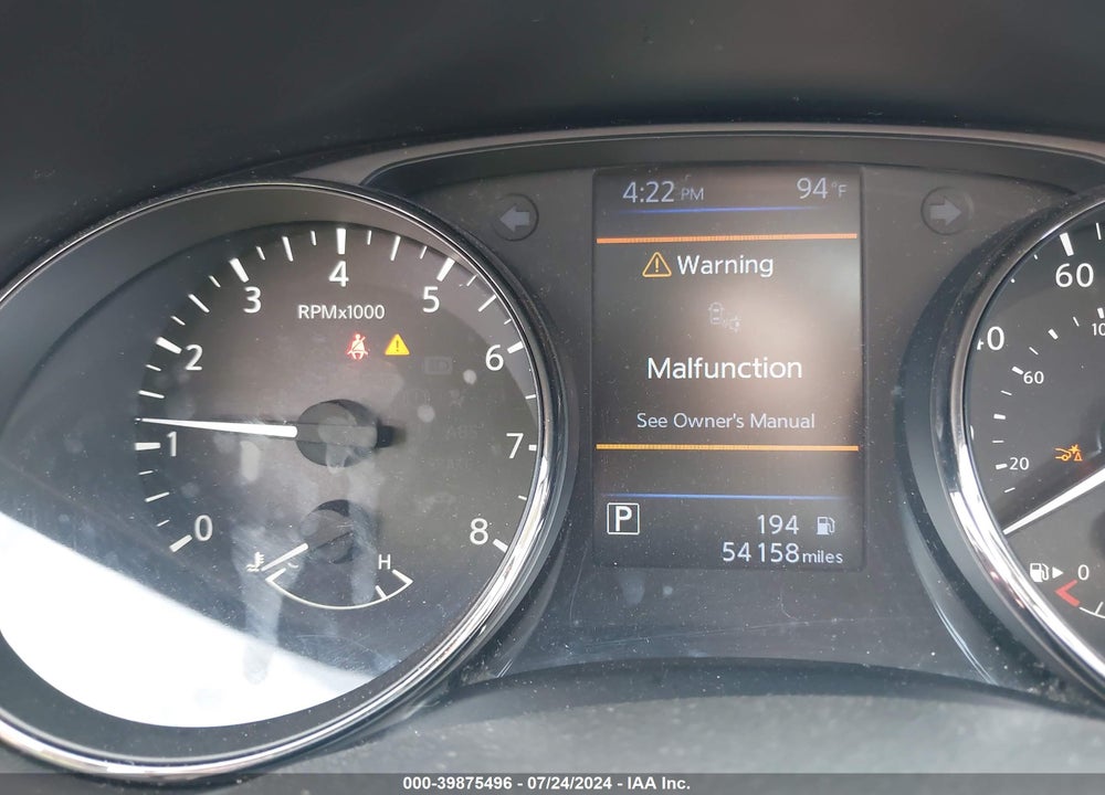 2019 NISSAN ROGUE SV VIN: JN8AT2MV1KW400621