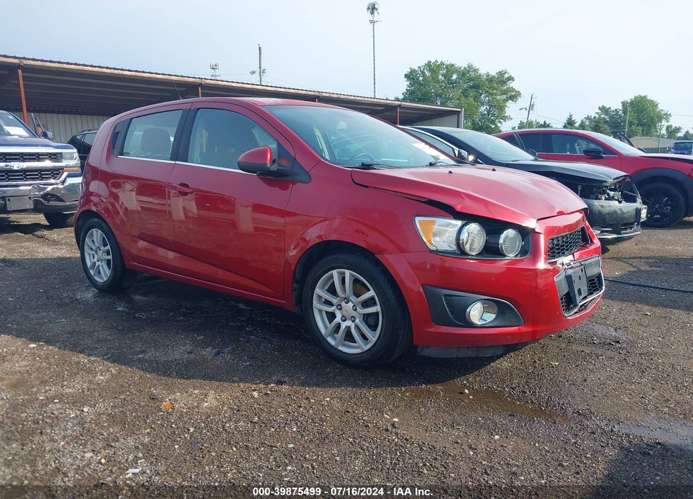 2012 CHEVROLET SONIC 2LT VIN: 1G1JC6SH3C4149459