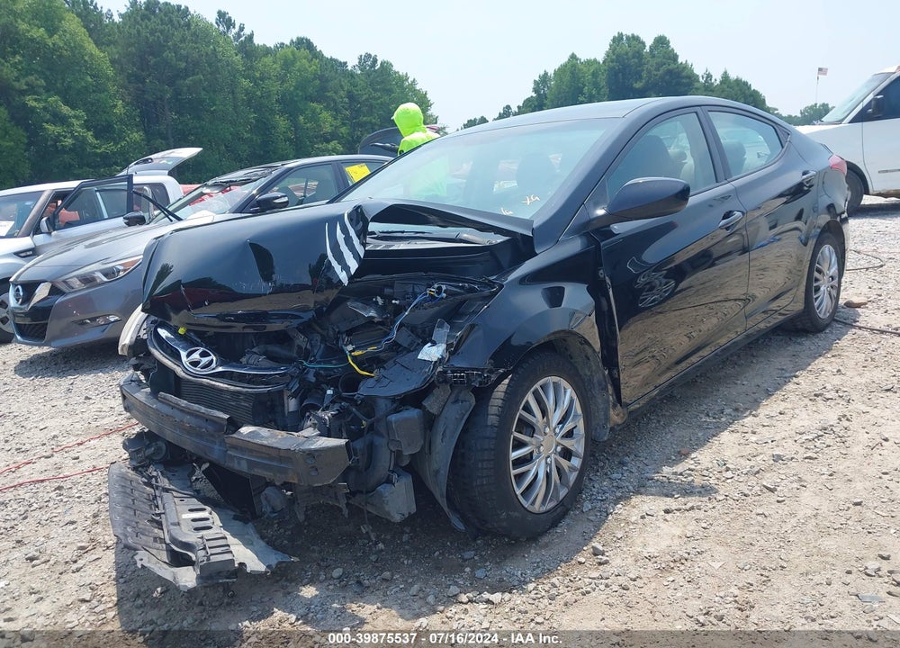2012 HYUNDAI ELANTRA GLS (ULSAN PLANT) VIN: KMHDH4AE8CU270372