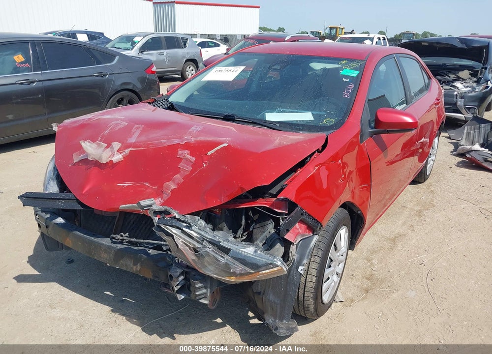2017 TOYOTA COROLLA LE VIN: 5YFBURHE2HP650516
