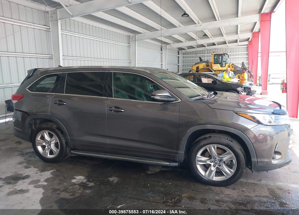 2017 TOYOTA HIGHLANDER LIMITED VIN: 5TDYZRFH6HS191264