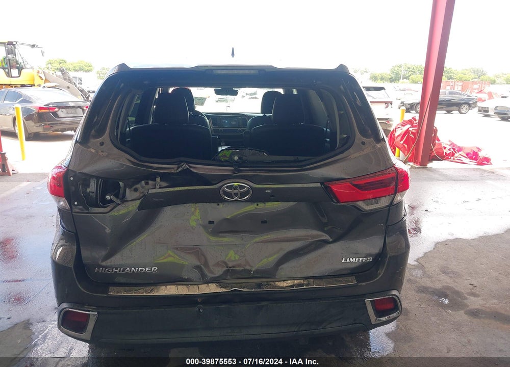 2017 TOYOTA HIGHLANDER LIMITED VIN: 5TDYZRFH6HS191264