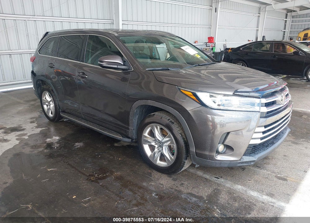 2017 TOYOTA HIGHLANDER LIMITED VIN: 5TDYZRFH6HS191264