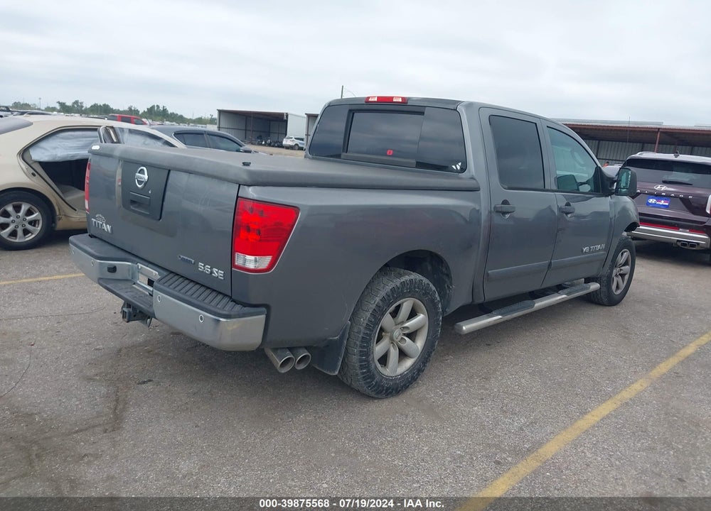 2010 NISSAN TITAN SE VIN: 1N6BA0ED4AN320649