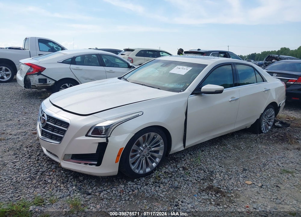 2014 CADILLAC CTS LUXURY VIN: 1G6AR5SX2E0169867