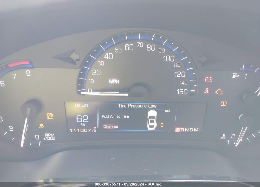 2014 CADILLAC CTS LUXURY VIN: 1G6AR5SX2E0169867