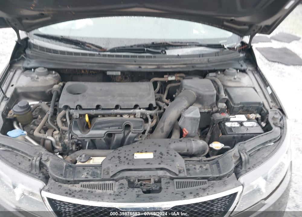 2010 KIA FORTE EX VIN: KNAFU4A25A5862301