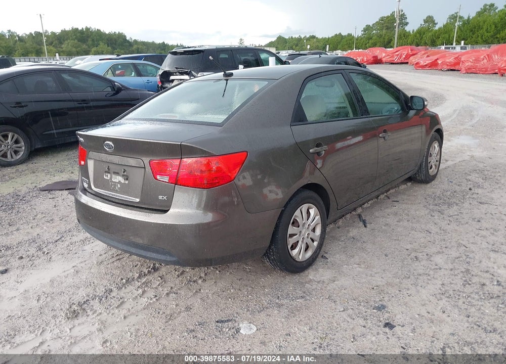 2010 KIA FORTE EX VIN: KNAFU4A25A5862301