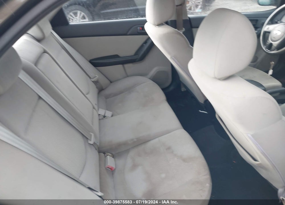 2010 KIA FORTE EX VIN: KNAFU4A25A5862301