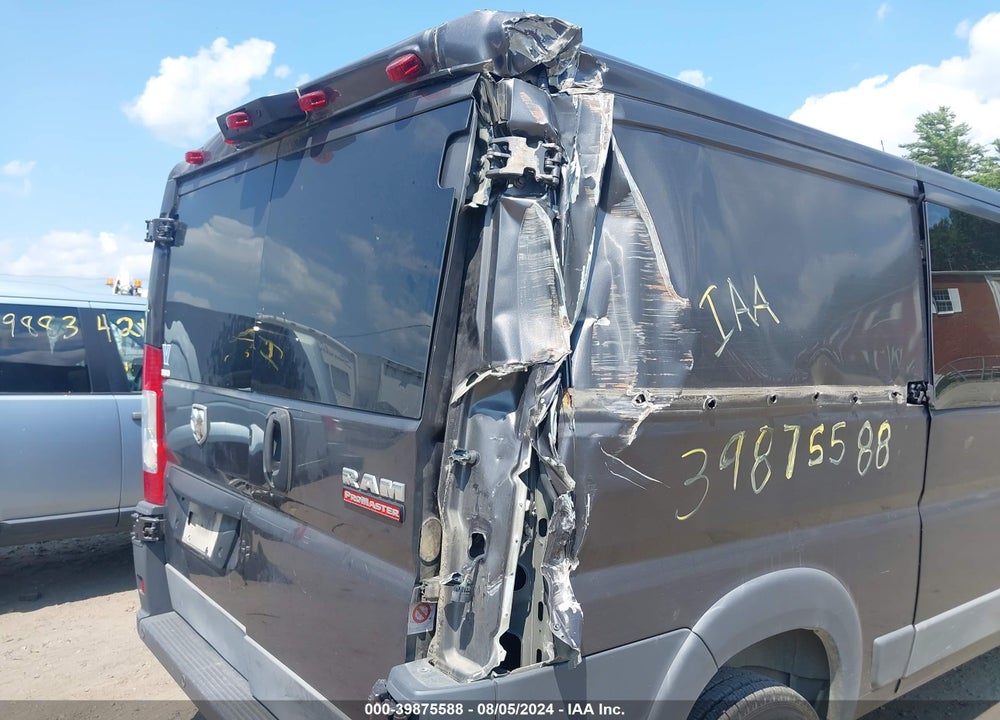 2017 RAM PROMASTER 1500 LOW ROOF 136 WB VIN: 3C6TRVAGXHE549940