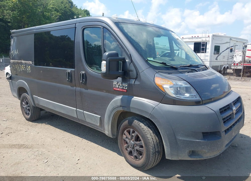 2017 RAM PROMASTER 1500 LOW ROOF 136 WB VIN: 3C6TRVAGXHE549940