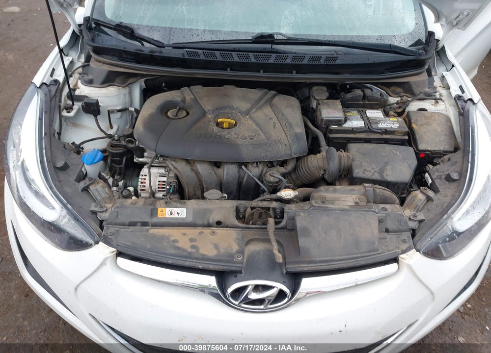 2015 HYUNDAI ELANTRA SE VIN: 5NPDH4AEXFH548837