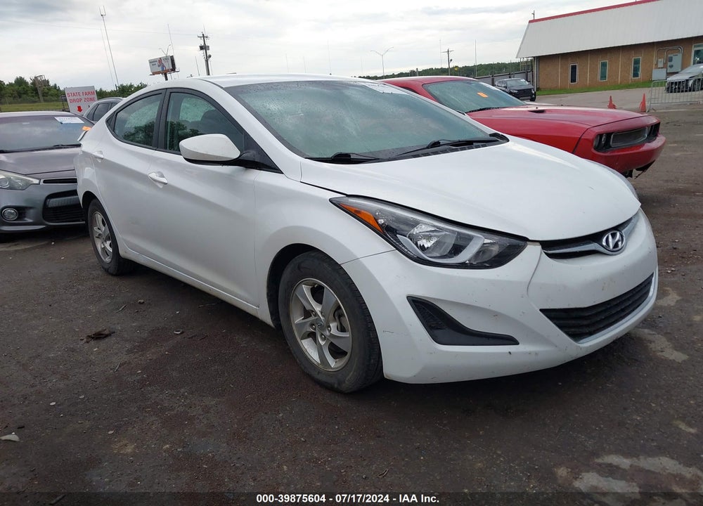 2015 HYUNDAI ELANTRA SE VIN: 5NPDH4AEXFH548837