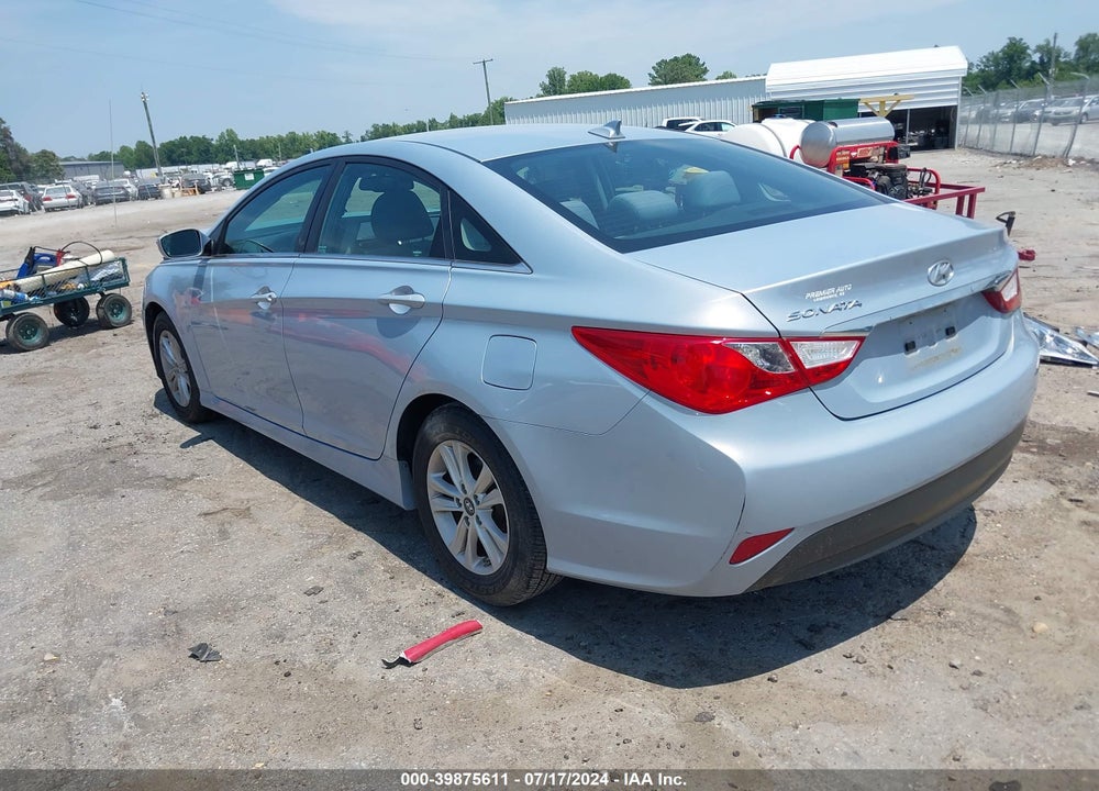 2014 HYUNDAI SONATA GLS VIN: 5NPEB4AC4EH884972