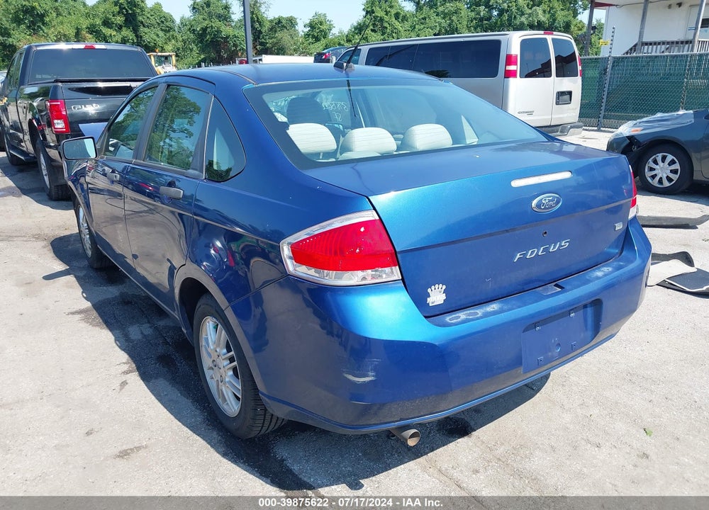 2009 FORD FOCUS SE VIN: 1FAHP35NX9W177420