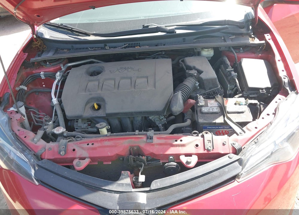 2018 TOYOTA COROLLA LE VIN: 2T1BURHE6JC006457