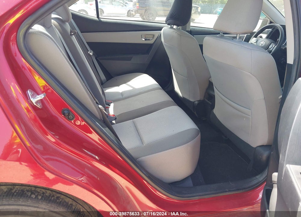 2018 TOYOTA COROLLA LE VIN: 2T1BURHE6JC006457